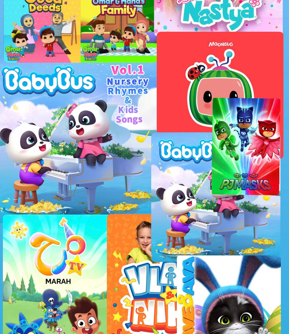 فلاش فيديوهات تعليمية اللاطفال 
اكثر من ٣٠٠ حلقة 🔁